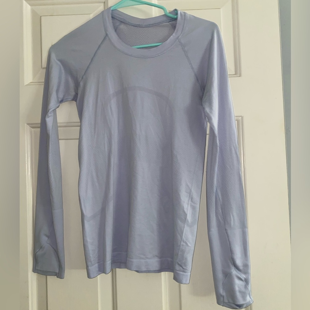 Lululemon long sleeve tight shirt. Barely worn